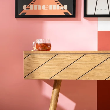 Drážkovaná sklenice s uchem 350 ml