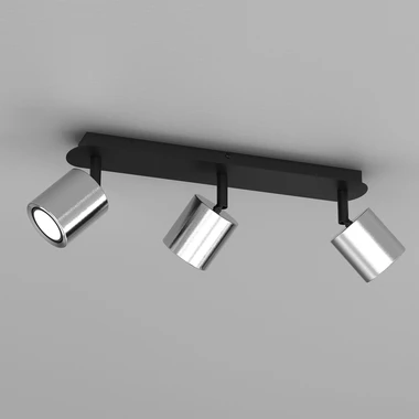 Černo-niklová světelná lišta se 3 body DEMIA