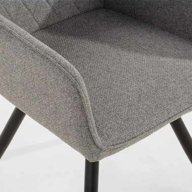 Otočná židle ARRENA šedá