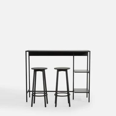 Barový stůl se 2 židlemi LAYNAR