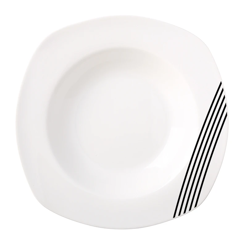 Porcelánová jídelní a kávová souprava AURELLE 30 ks