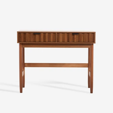 Konzolový stolek s drážkovanými šuplíky TURRO