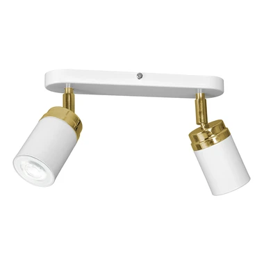 Bílé 2 bodové stropní svítidlo RENO II 5155