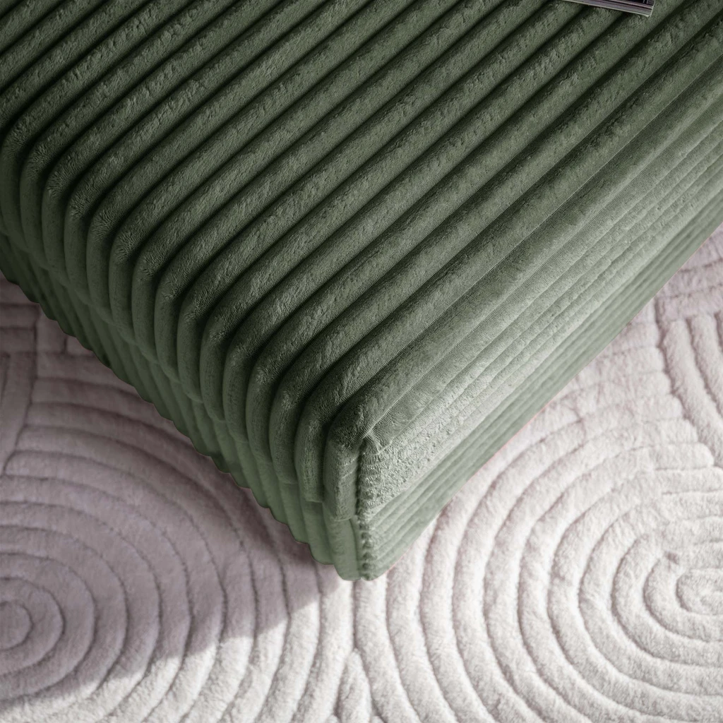 Křeslo loveseat zelené NOEMI