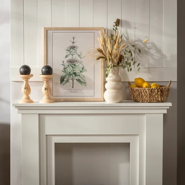 Vintage svícen na jednu svíčku 20 cm