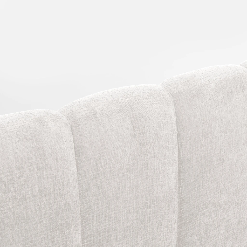 Miękkie zagłówki tworzą wygodne oparcie podczas czytania lub wieczornego relaksu.