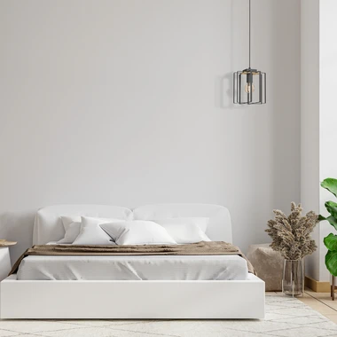 Černo-dřevěné závěsné svítidlo KORTEZ I