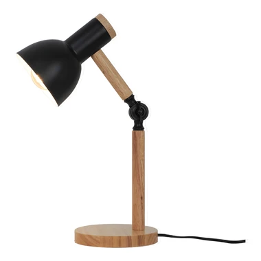 Černá matná stolní lampa BALBO