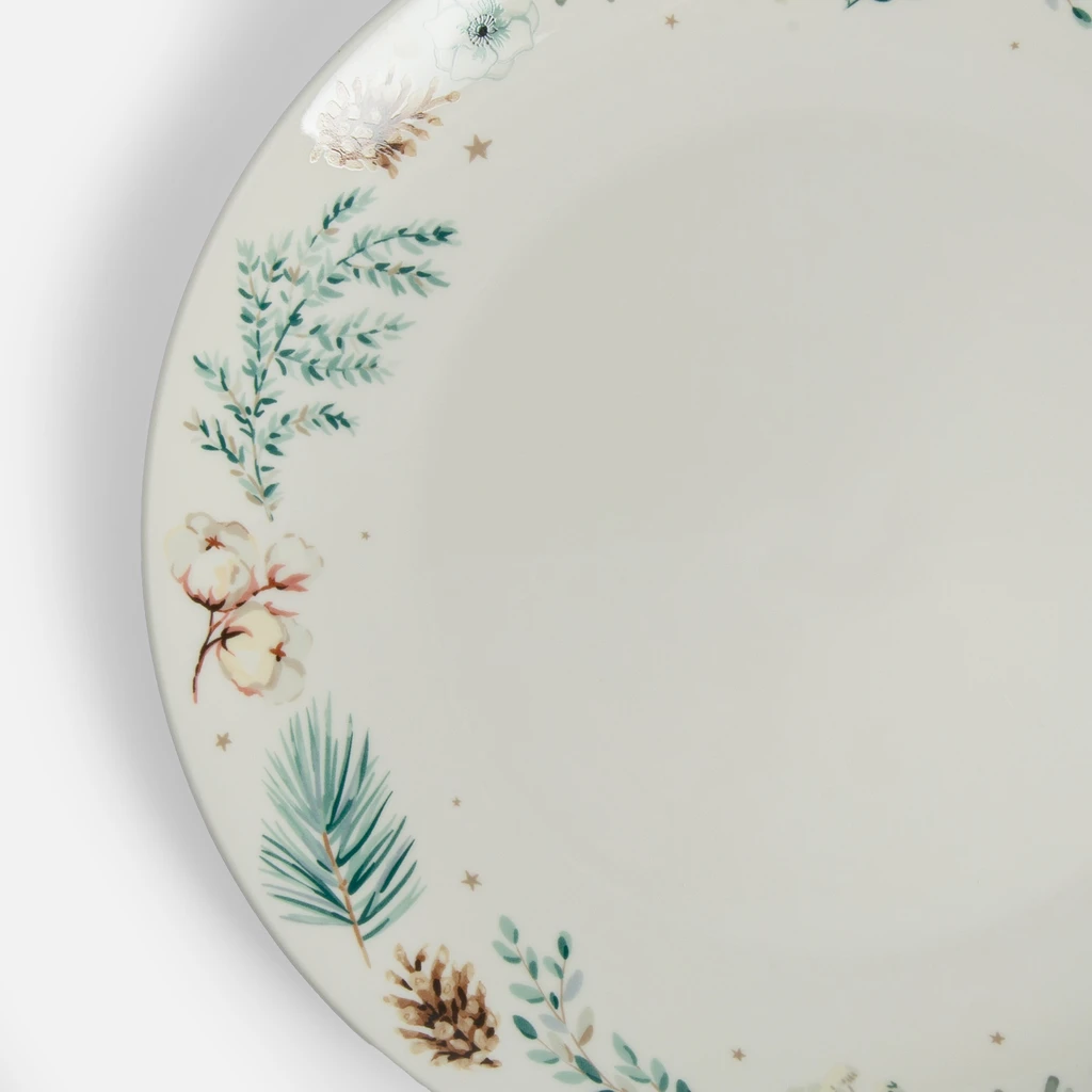 Vánoční jídelní talíř CONE 26,5 cm