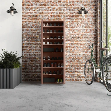 Čtyřdveřový botník ALICE SPRINGS terakota