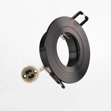 Zápustné svítidlo FEBE kulaté černé