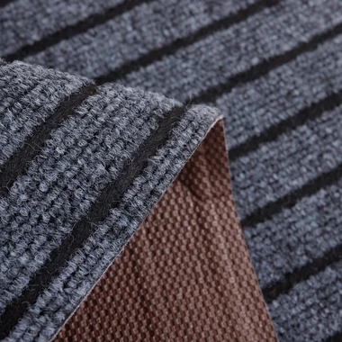 Rohožka na boty STRIPES, modrá, 50x80 cm