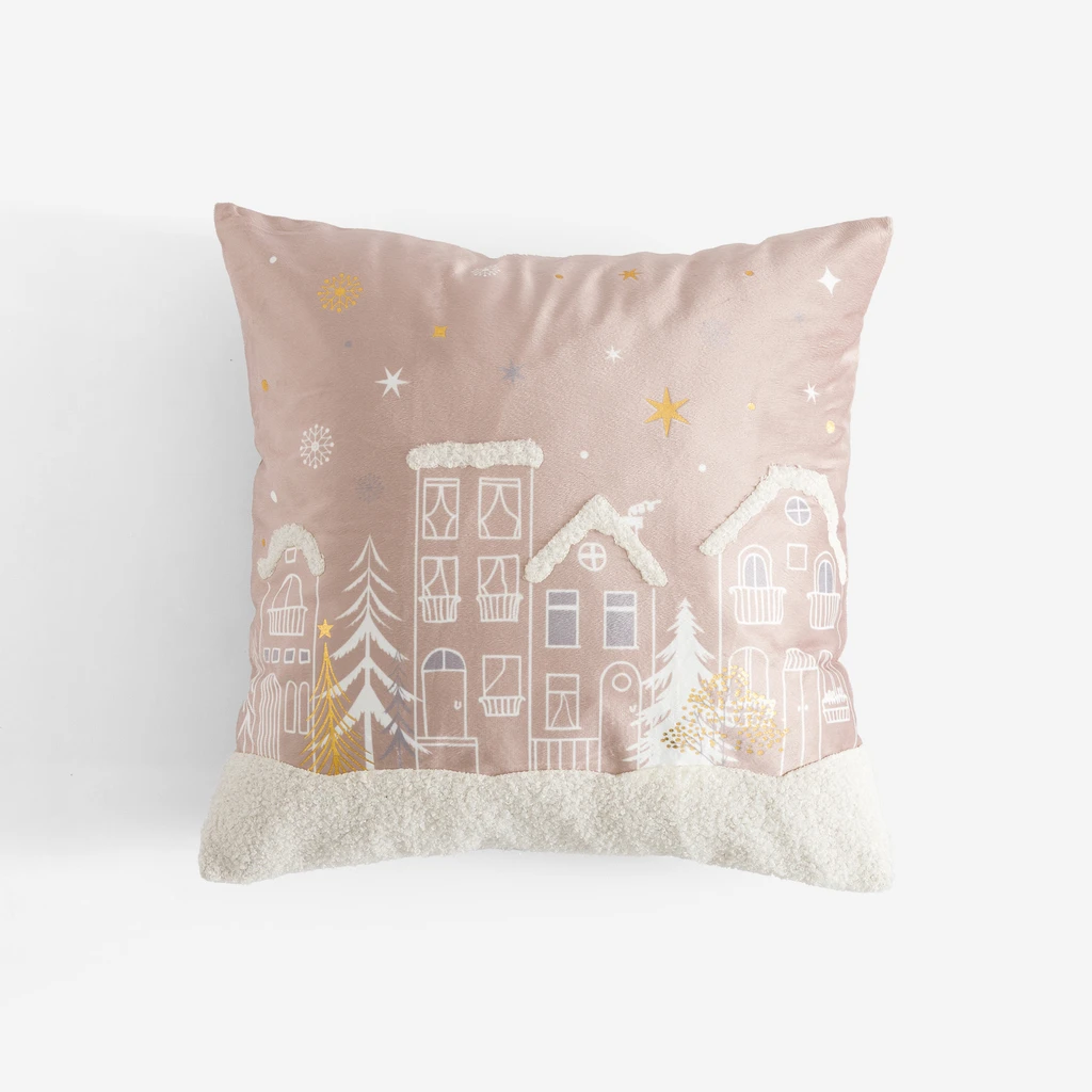 Vánoční latte povlak na polštář FINN 45x45 cm