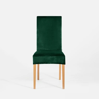 Potah na židli lahvově zelený SENTO 48x48x58