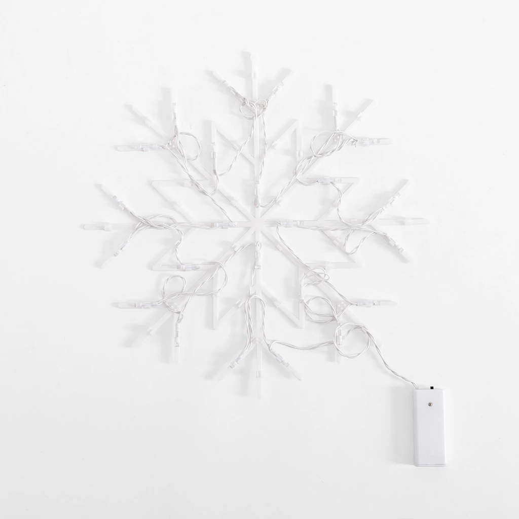 Vánoční dekorace LED bílá světlo teplé MIX