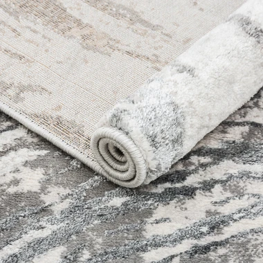 Šedý koberec do vintage pokoje SUNSET 200x290 cm