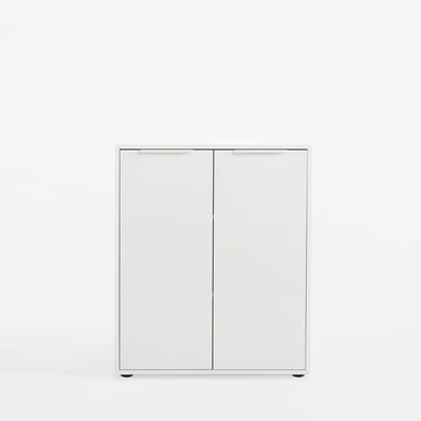 Komoda ESPRESSO 72 cm bílý lesk