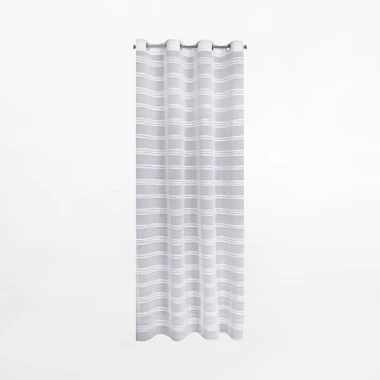Bílá záclona na průchodkách DOLY 140x250 cm