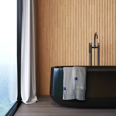Stříbrný bambusový ručník SOFT WAFEL BAMBOO SPA 80x160 cm