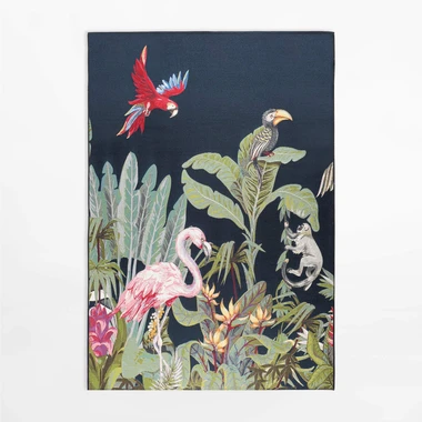 Koberec s plameňákem JUNGLE 160x220 cm