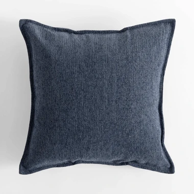 Tmavě modrý povlak na polštář LIBRA 45x45 cm