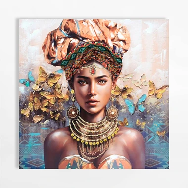 Obraz na plátně ŽENA II 100x100 cm