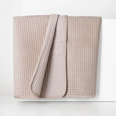 Přehoz na postel FRANKO béžový 200x220 cm