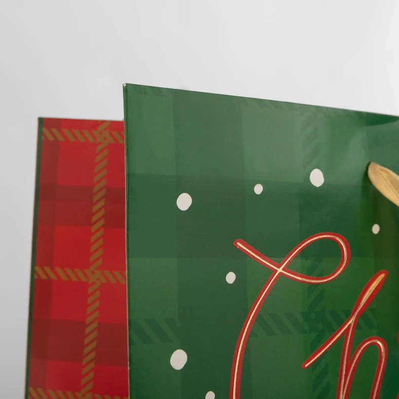 Dárková taška, vánoční, 40 cm, MIX