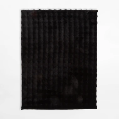 Černý moderní koberec MODESTO 120x160 cm
