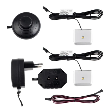 Osvětlení 2-bodové DOJO LED 3D s vypínačem, studená barva