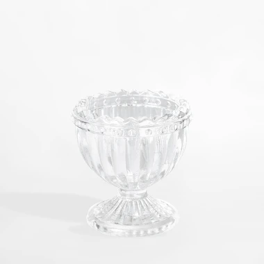 Skleněný stojánek na vejce 2 ks