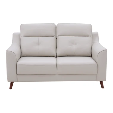 Dvoumístná kožená pohovka FALUN