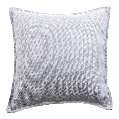 Povlak na polštář LENA 45x45 cm světle šedý