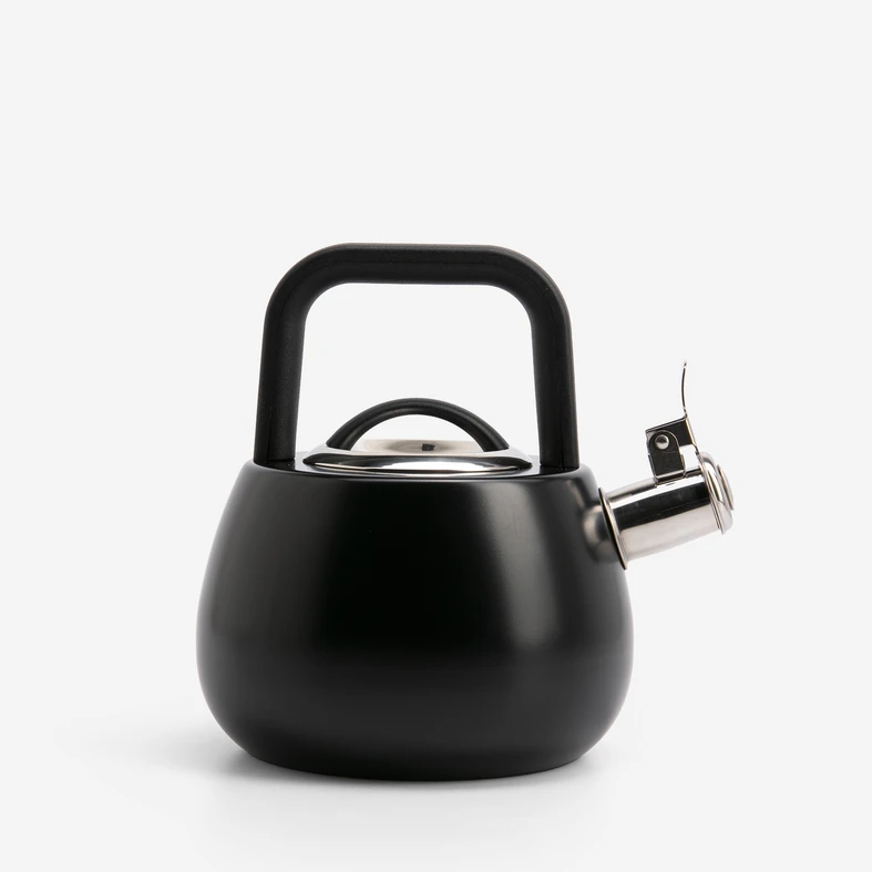 Konvice s píšťalkou černá 2000 ml