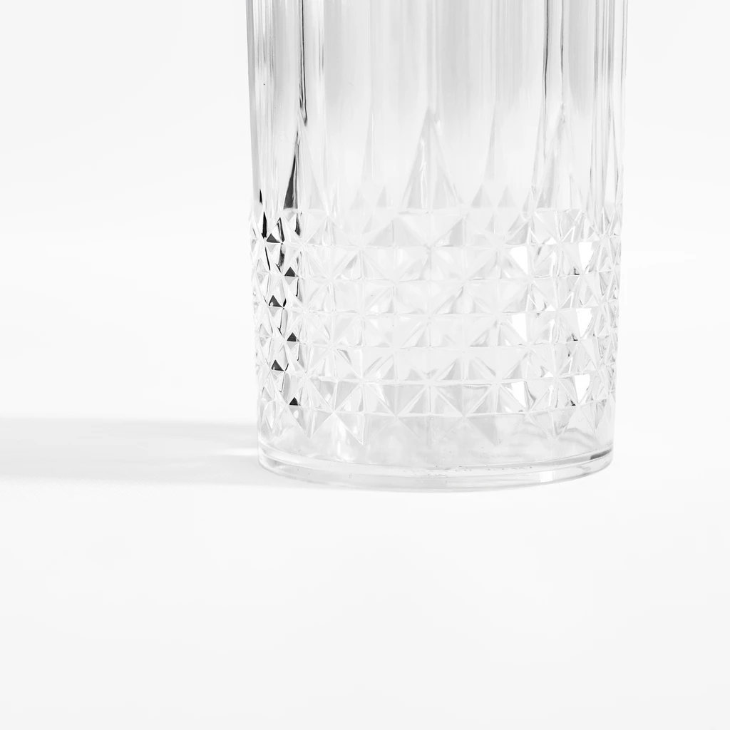 Detal, dekoracyjny, geometryczny, kryształowy wzór. 