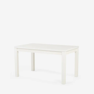 Rozkládací stůl bílý mat KELIN 138-178 cm