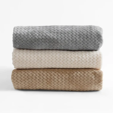 Šedá deka VIVIO 130x160 cm