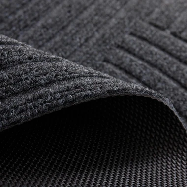 Rohožka na boty PRESS, černá, 40x60 cm