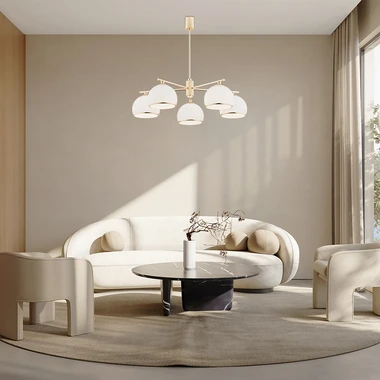 Mosazné závěsné svítidlo MARBELLA