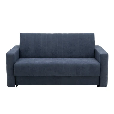 Tmavě modrá rozkládací pohovka DOMO 3