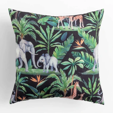 Dekorační povlak na polštář s exotickými vzory PARADIS 45x45 cm