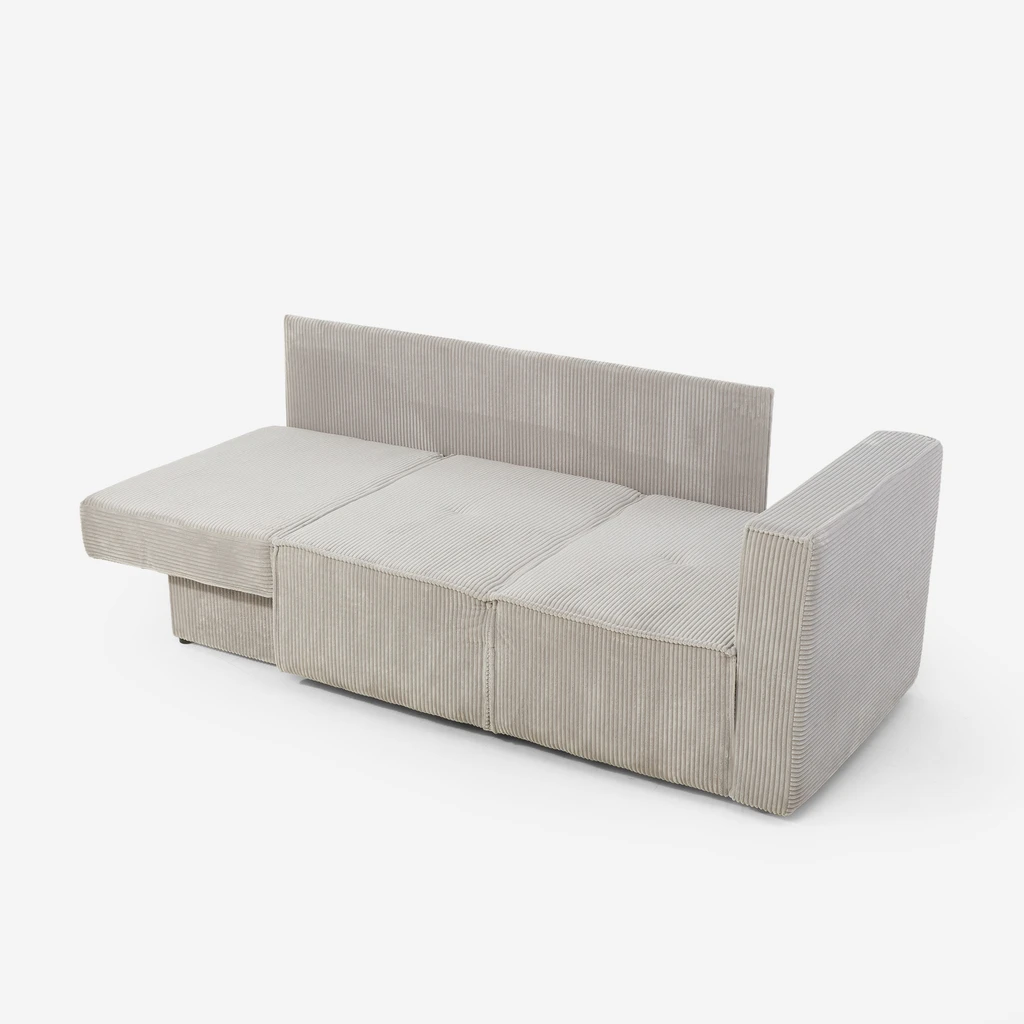 Sofa LUSO – Twoje miejsce, by zrzucić zmęczenie i zanurzyć się w ciszy po dniu pełnym wrażeń.