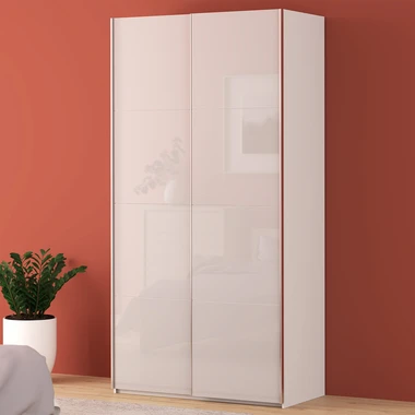 Skříň s posuvnými dveřmi FITIO lesk 120 cm