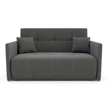 Malá grafitová pohovka LEO III 144 cm