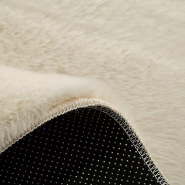 Krémový moderní koberec RABBIT, 80x150 cm