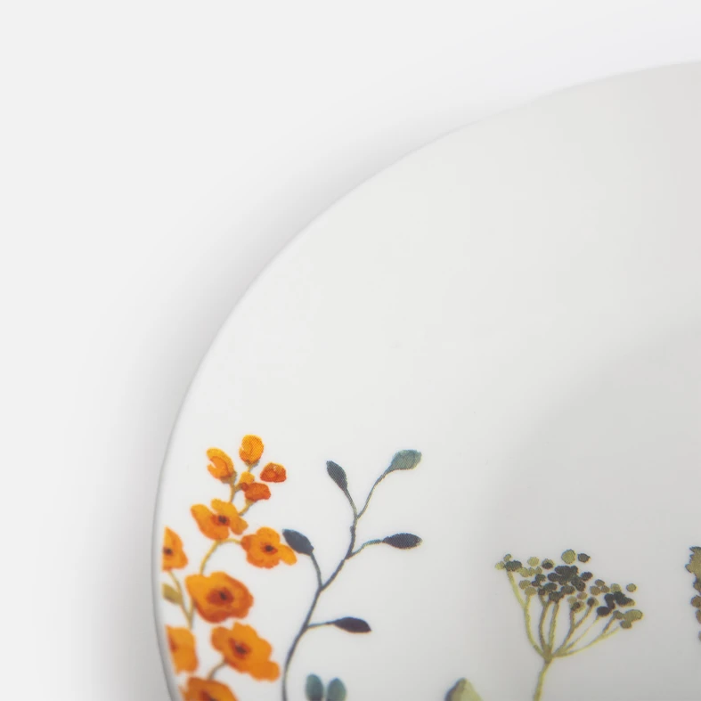 Porcelánový dezertní talíř jarní květiny 20 cm
