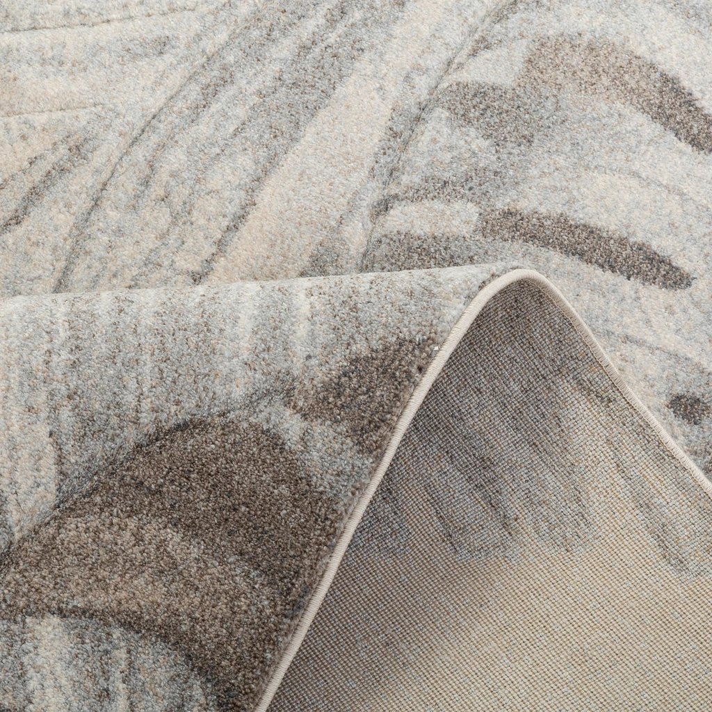 Koberec s motivem listů SILVA béžový 160x230 cm