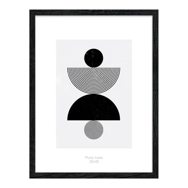 Fotorámeček 30 x 40 černý KYOTO