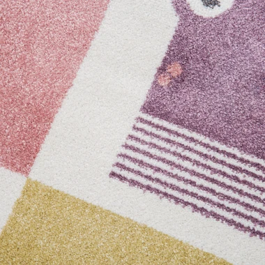 Kulatý koberec KIDS ZVÍŘATA 120 cm