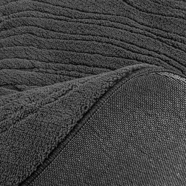 Černý koberec ACTION, 120 cm